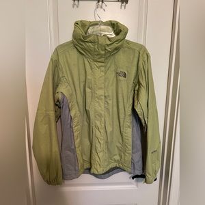 North Face rain jacket, size M